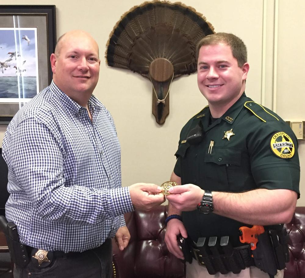 CCSO Gets a Badge Upgrade Press Releases Craighead County Arkansas